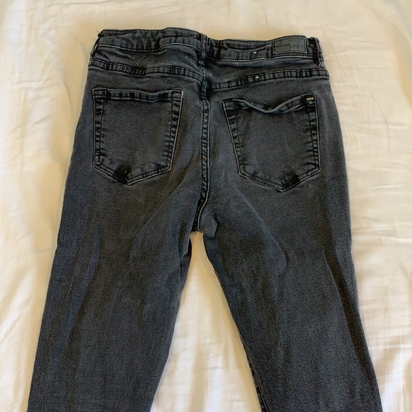 Black Ripped Jeans - Picture 2 of 3